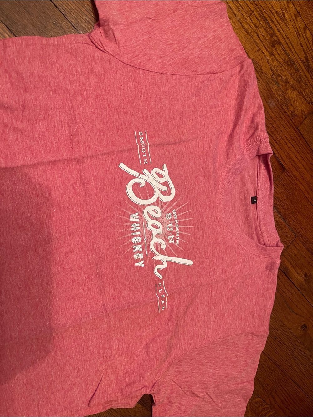 Beach Whiskey Graphic Tee Men’s Red